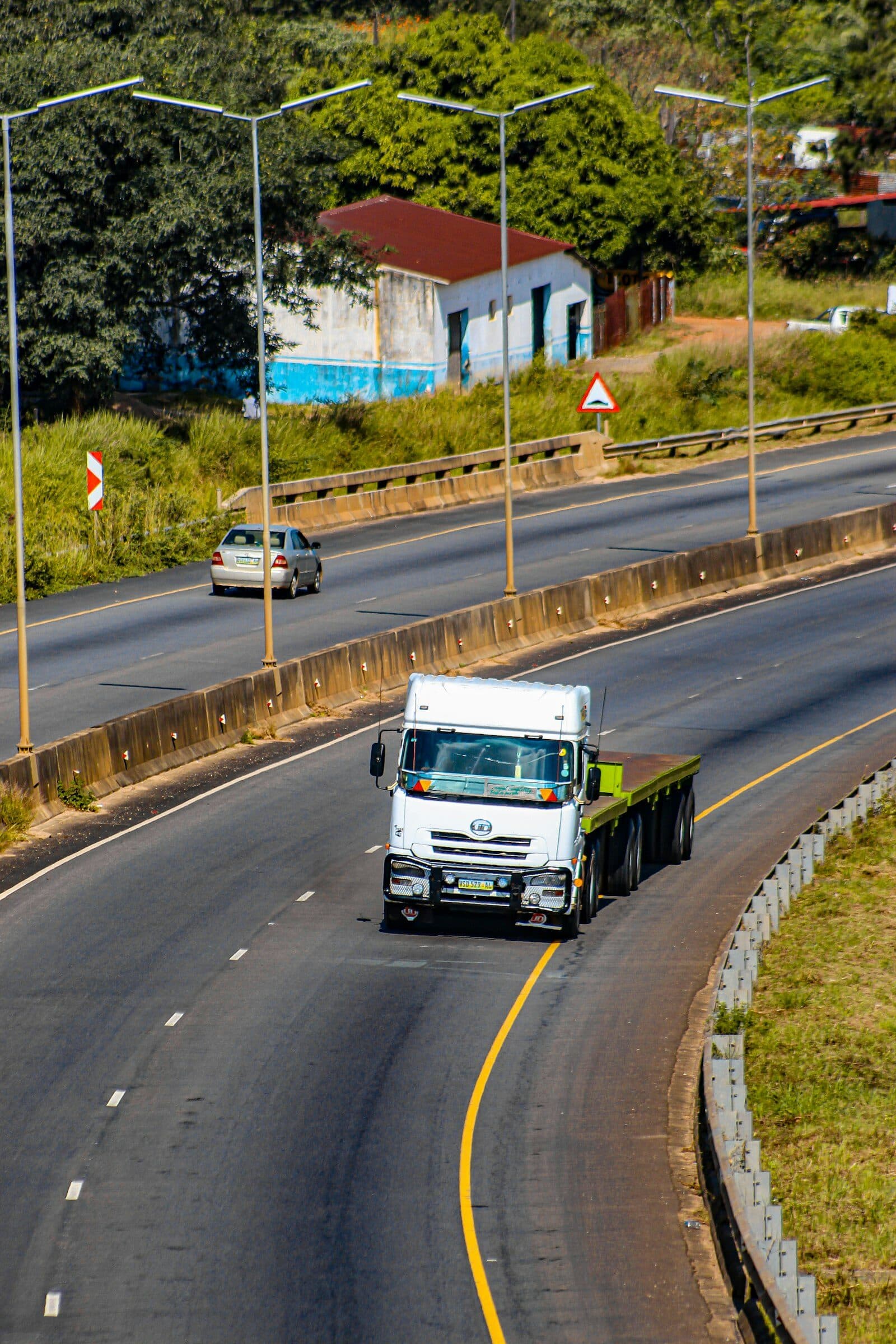 Sprinter van on a Carolinas highway